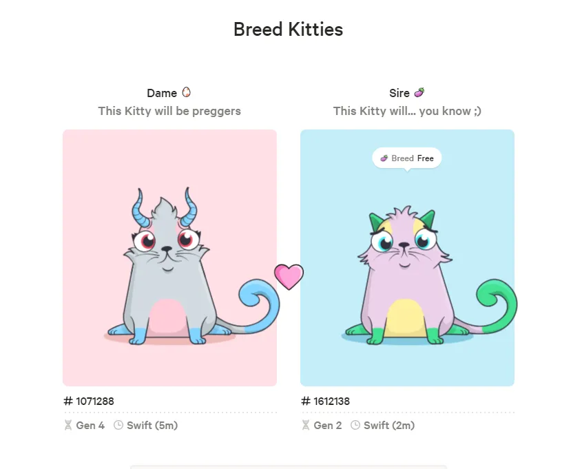 How To Play And Monetize Your Cryptokitties On HB Wallet 14 Choose two kitties to breed!