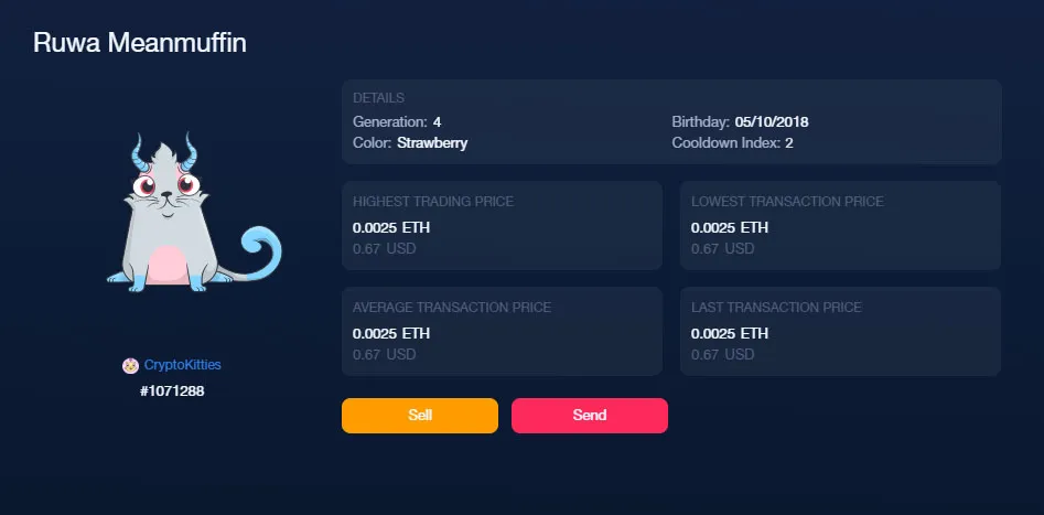 How To Play And Monetize Your Cryptokitties On HB Wallet 19 Sell Cryptokitties via HB Marketplace or via Smart Contract