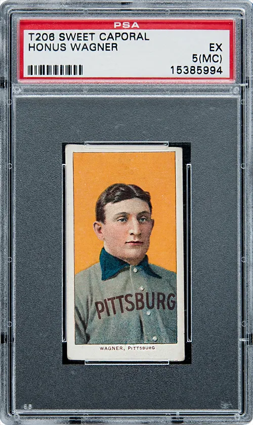 The 1909-11 T206 Honus Wagner