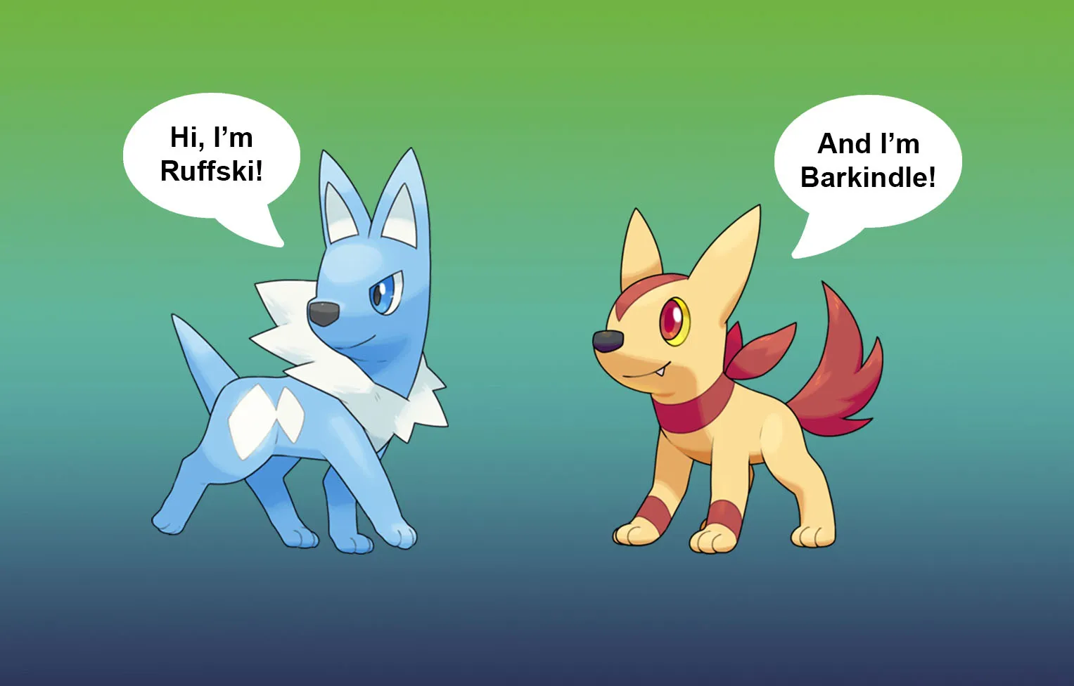 Ruffski & Barkindle are limited editions