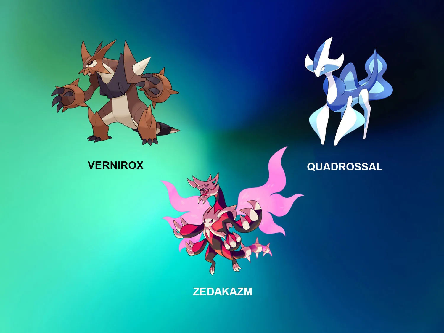 Venirox, Quadrossal and Zedakazm