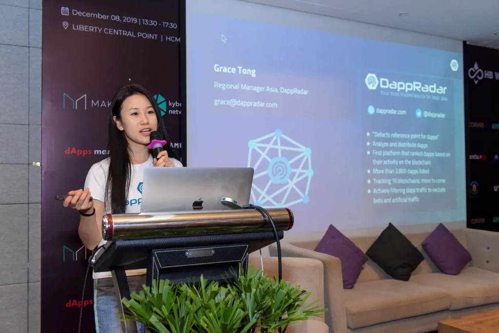 Easy Access and UX Are Key to Success for Developers - Ms. Grace Tong, DappRadar