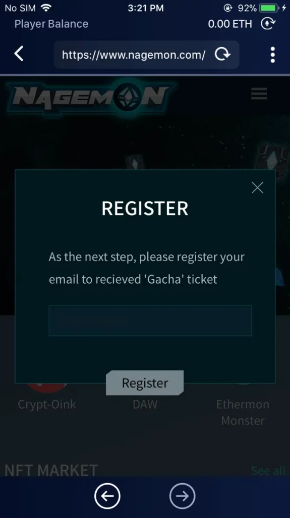 Enter your email address