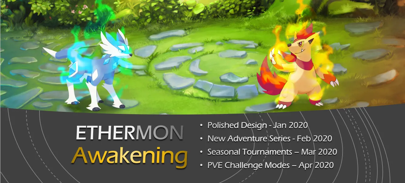 Ethermon Gacha is now live! 2 Ethermon.io was relaunched in 2019