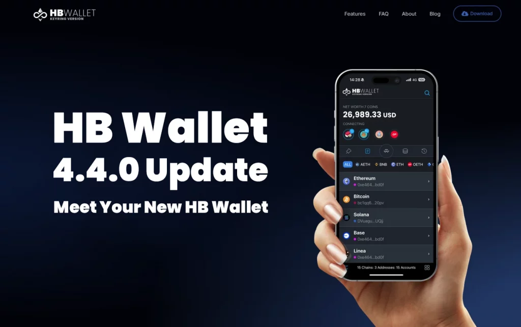 HB Wallet 4.4.0 update homepage thumb