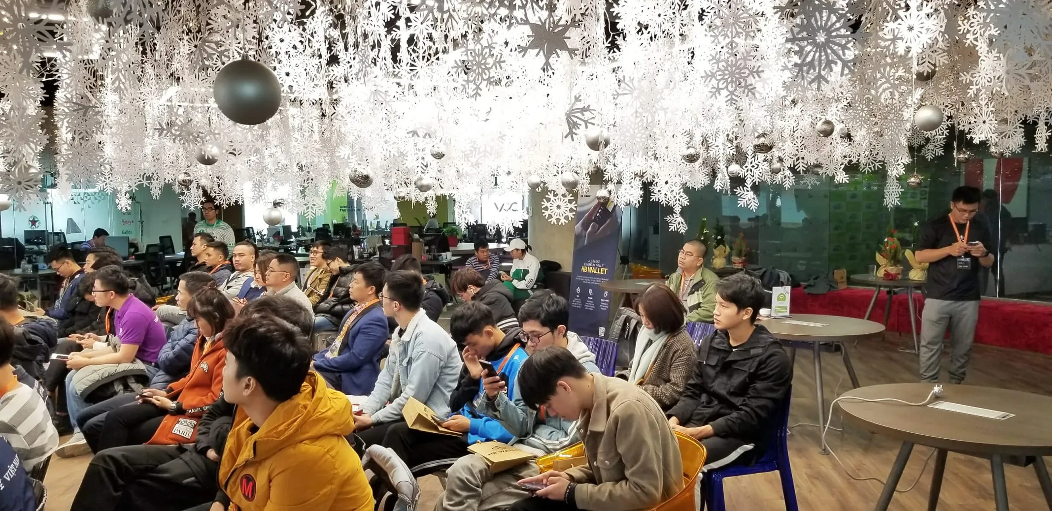 HB Wallet at the event