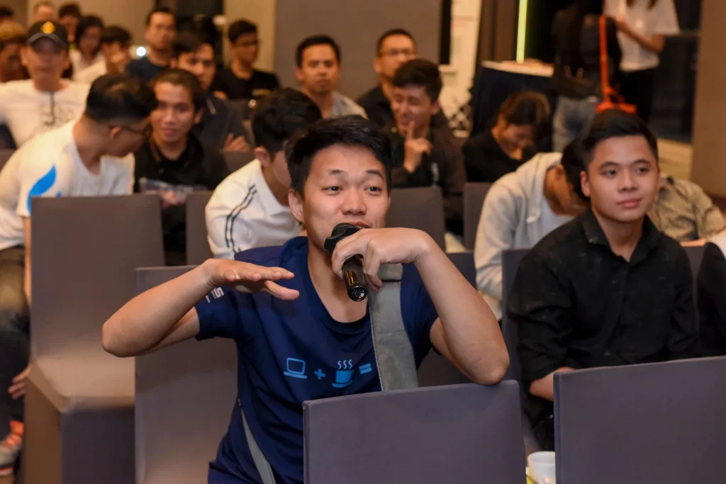 HB Wallet encouraged participants by rewarding an exclusive t-shirt for each question