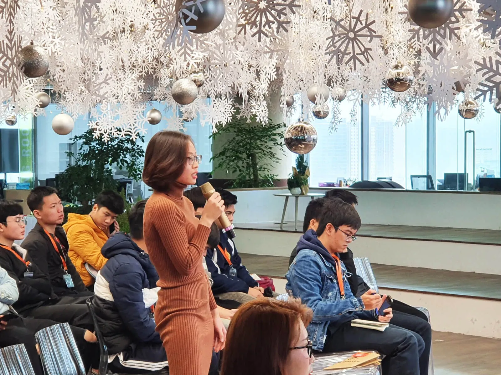 Participants at the event