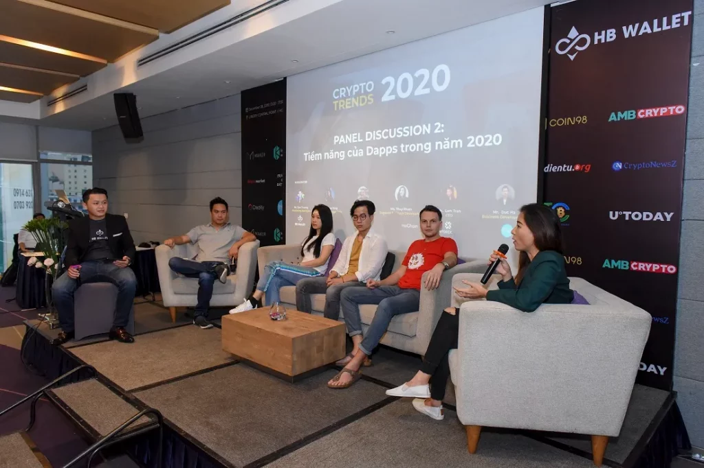 Representatives from TomoChain, DappRadar, Axie Infinity, Wisepass, Triip.me, and HB Wallet Team on Dapp's Prospects in 2020