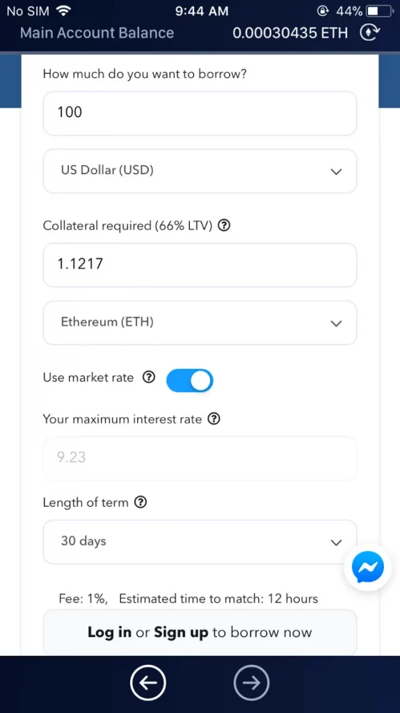 How to access Constant in HB Wallet 5 Set up your own borrowing terms