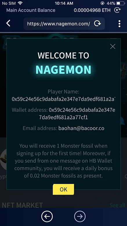 Welcome to Nagemon!