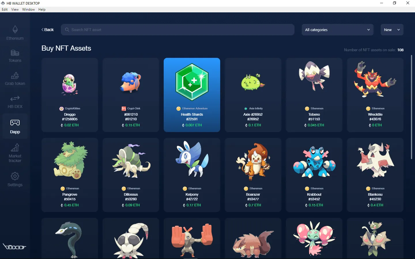 You can either keep your existing Cryptons or sell them in the HB marketplace to make profits.