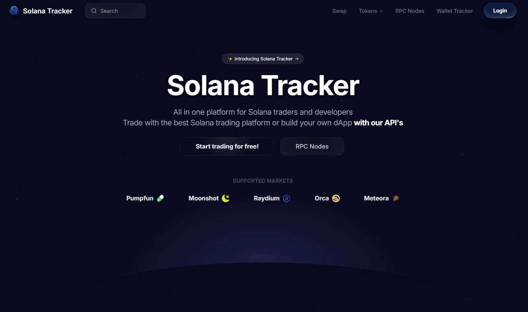 Solana Tracker
